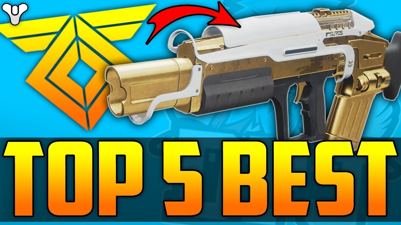 Destiny 2 - Top 5 BEST & OP Warmind DLC Weapons For PvP / Crucible - WARMIND DLC (NON EXOTICS)