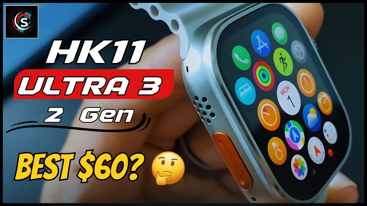 Обзор HK11 Ultra 3 (2-го поколения): лучшие ли это умные часы за 60 долларов в 2025 году?