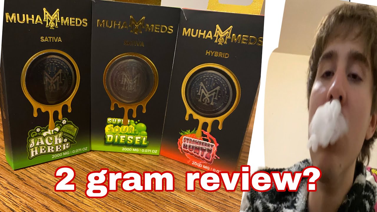 2GRAM MUHA MEDS REVIEW (Strawberry Runtz & Super Sour D)