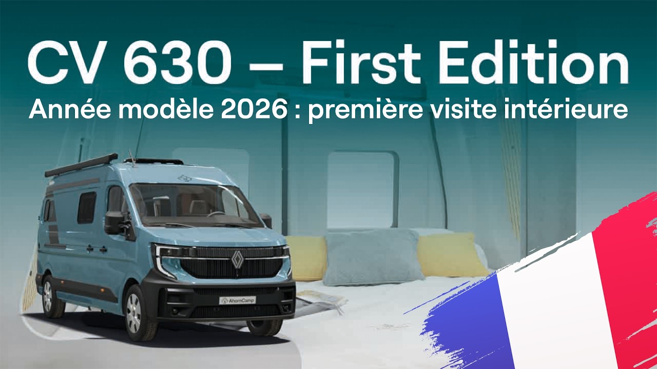 CV 630 : Ahorn Camp présente le premier van de la gamme 2026 basé sur le Renault Master IV