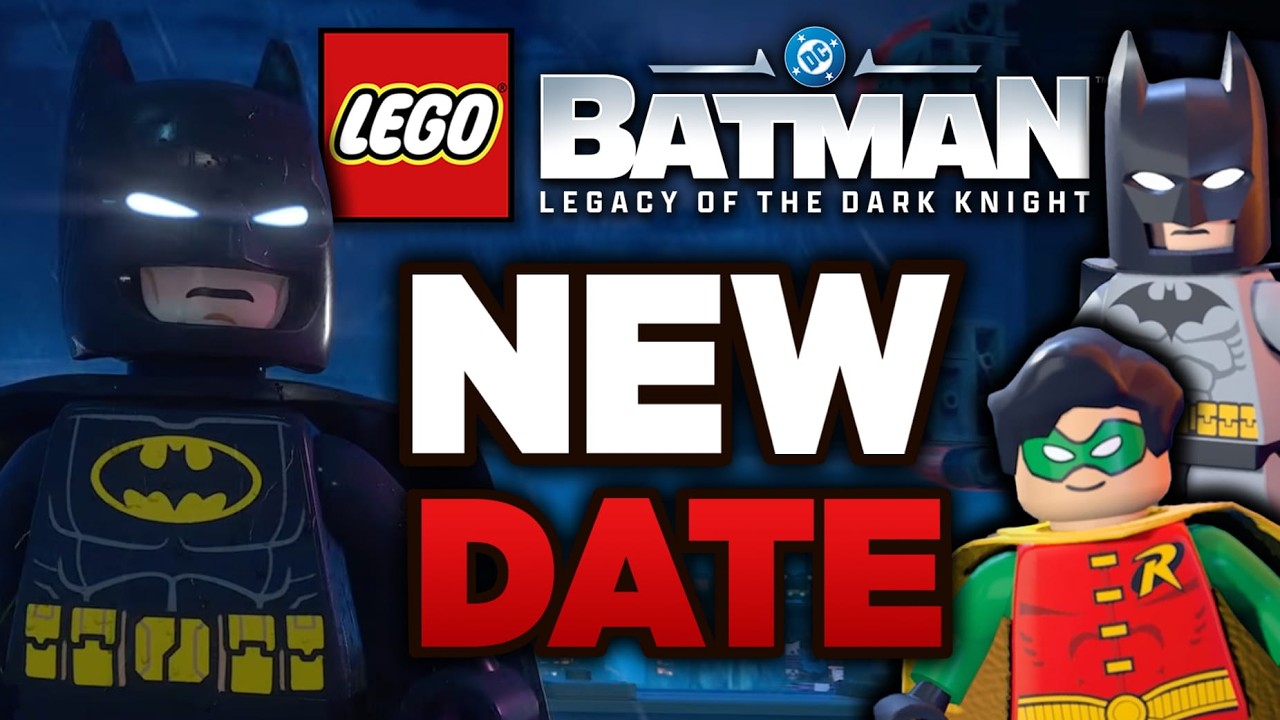LEGO Batman: Legacy of the Dark Knight: ОБНОВЛЕНИЕ - НОВАЯ ДАТА ВЫХОДА И КОСТЮМЫ