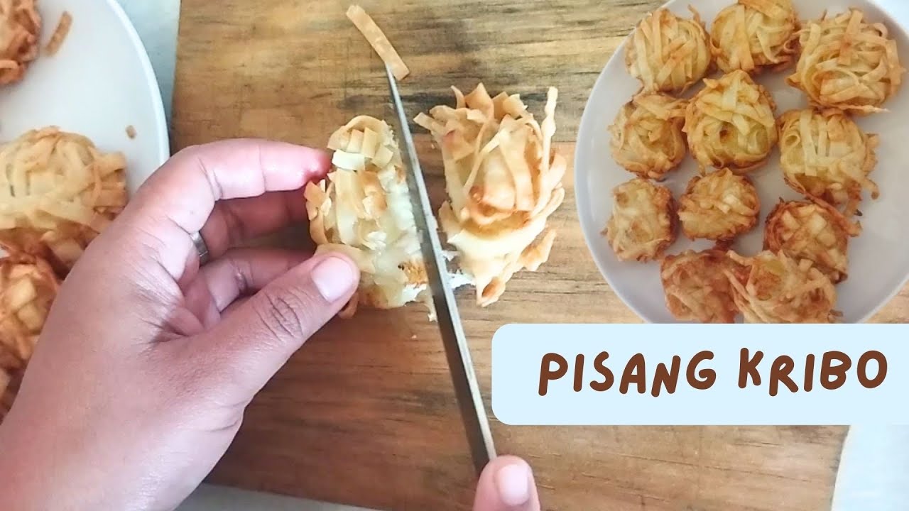 PISANG KRIBO RENYAH DI LUAR, LEMBUT DI DALAM