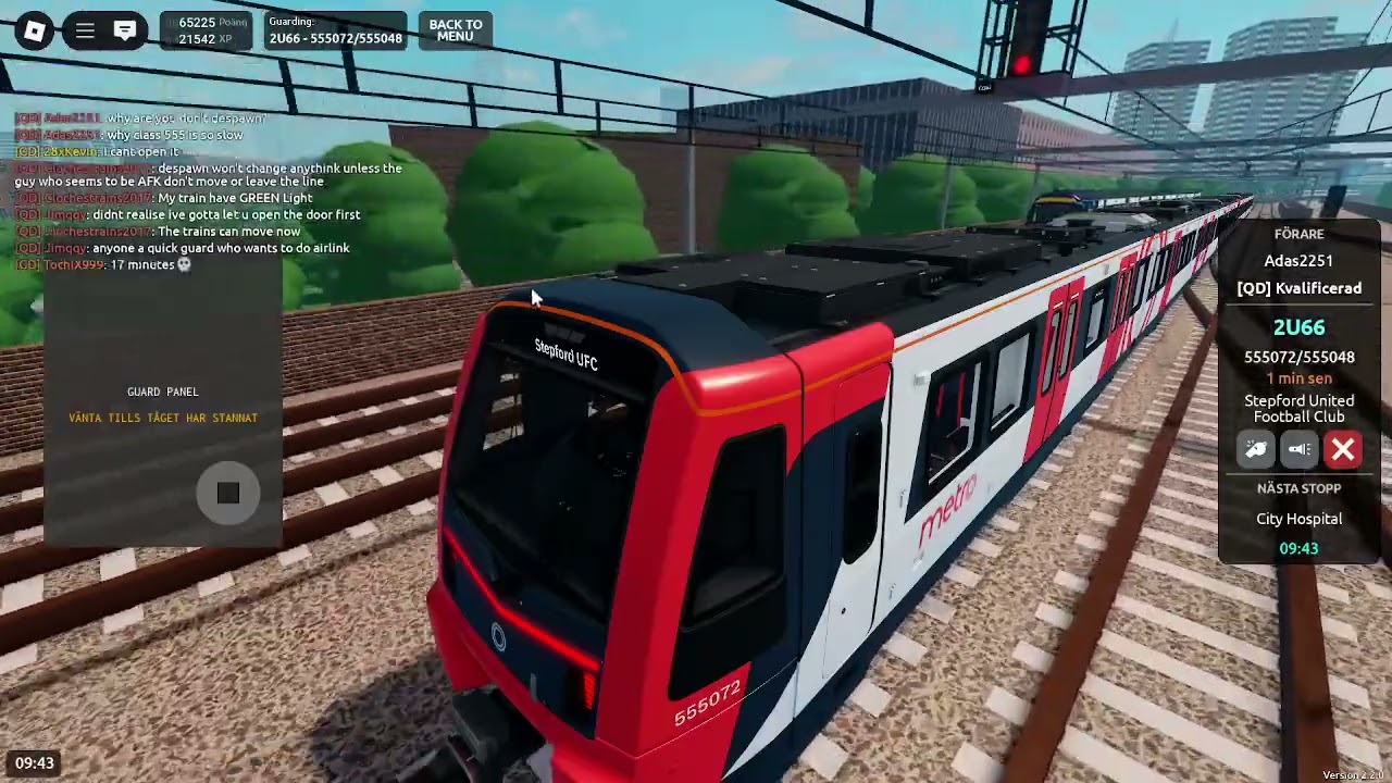 SCR V 2.2 Roblox | Guarding a 555 (Doubble) to Stepford UFC from Willowfield