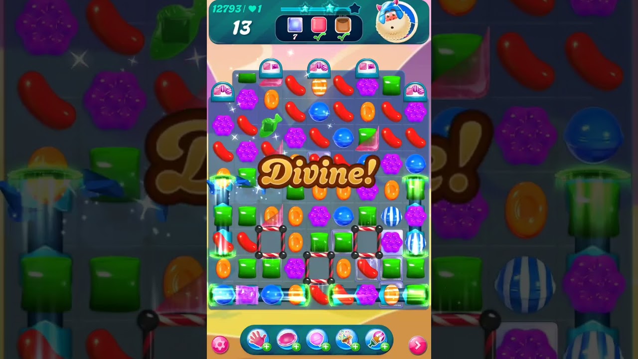 #candycrush level 12793 with boosters. Like 👍 Comment Subscribe and Share!