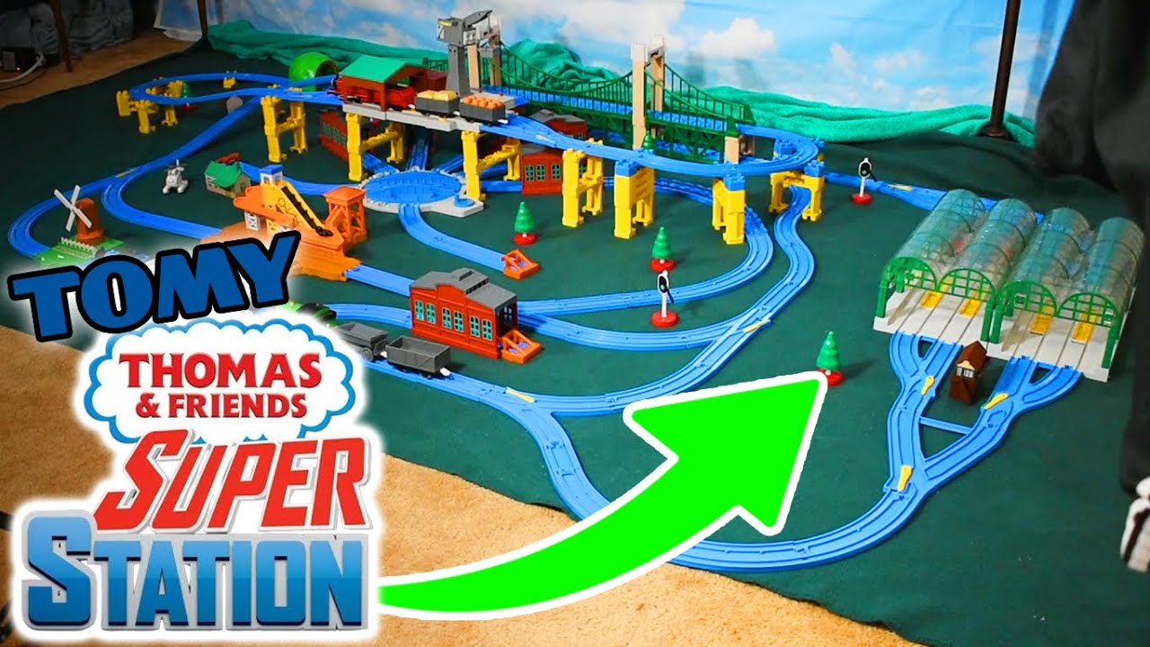 Воссоздание СУПЕРСТАНЦИИ в TOMY!! | Thomas & Friends Layout Wars