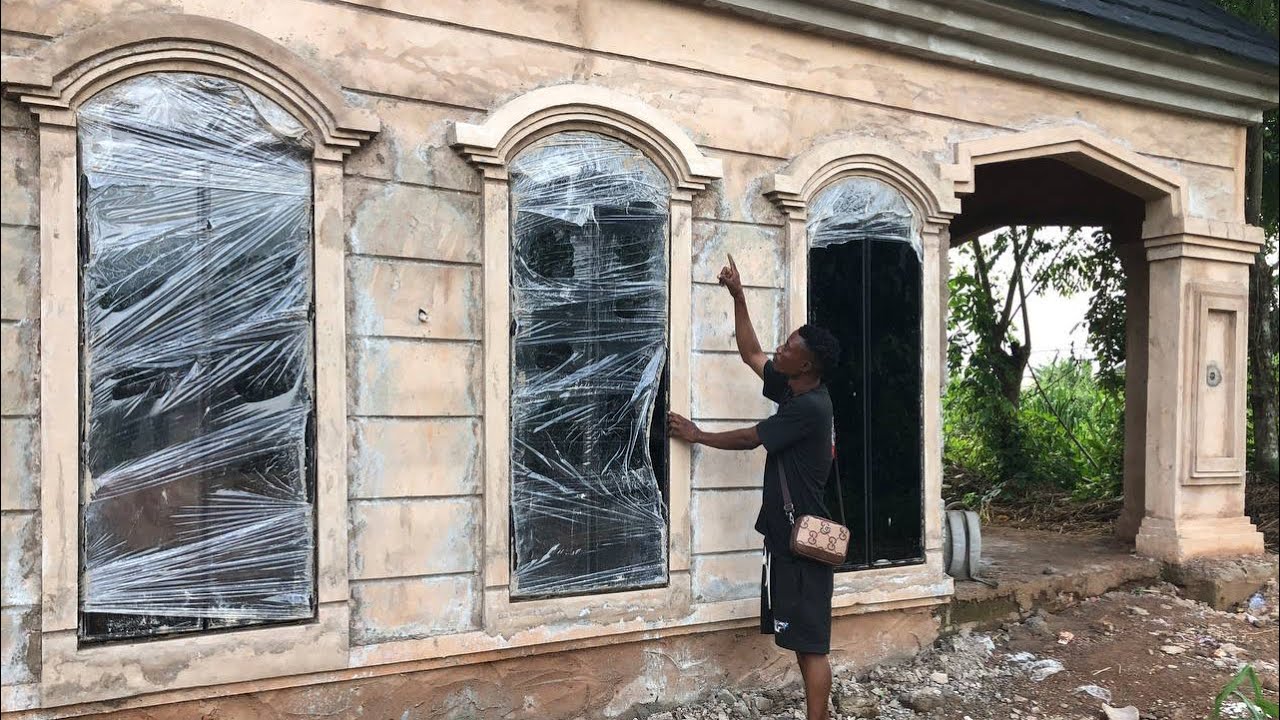 Price Of Direct Art Work For Windows, Pillars, Surrounding Belting And Doors In Benin City Nigeria.