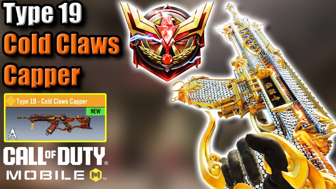 Is the LEGENDARY Type 19 Cold Claws Capper Pay-to-Win? 🔥 COD Mobile S8