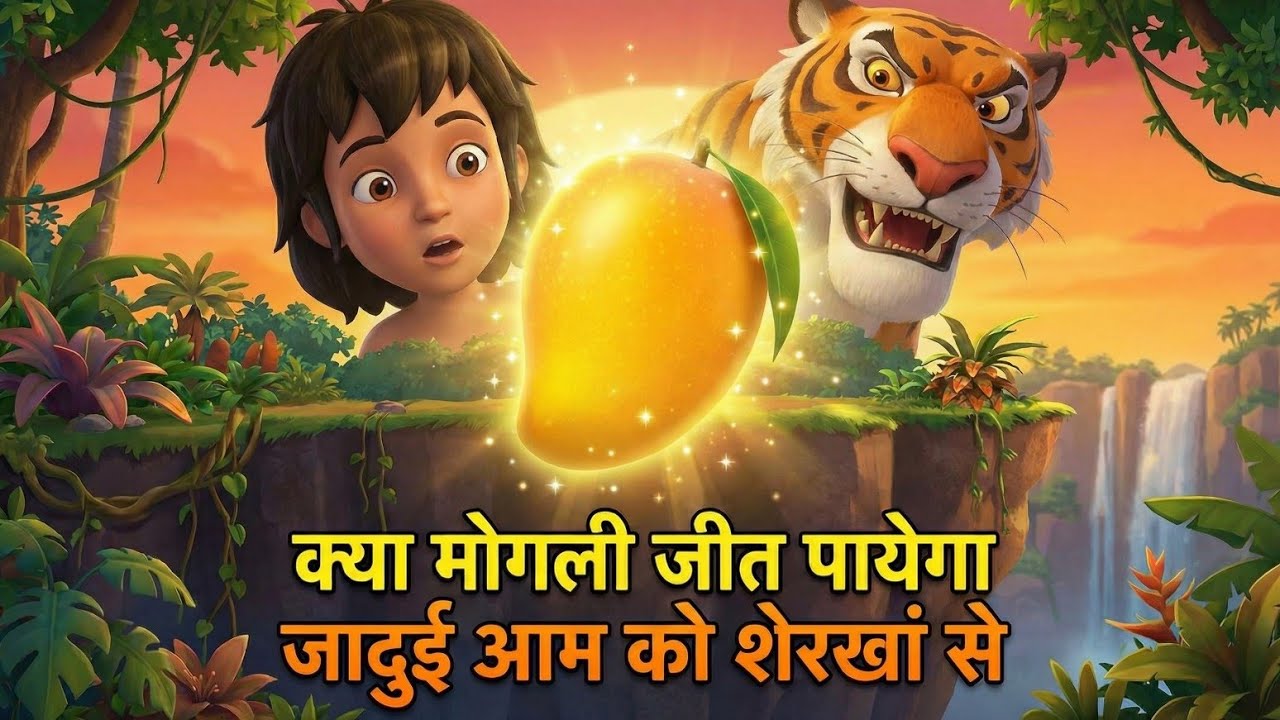 Children's Moral Story | Mowgli & Bagheera Adventure | Jungle Book Inspired 3D Cartoon.