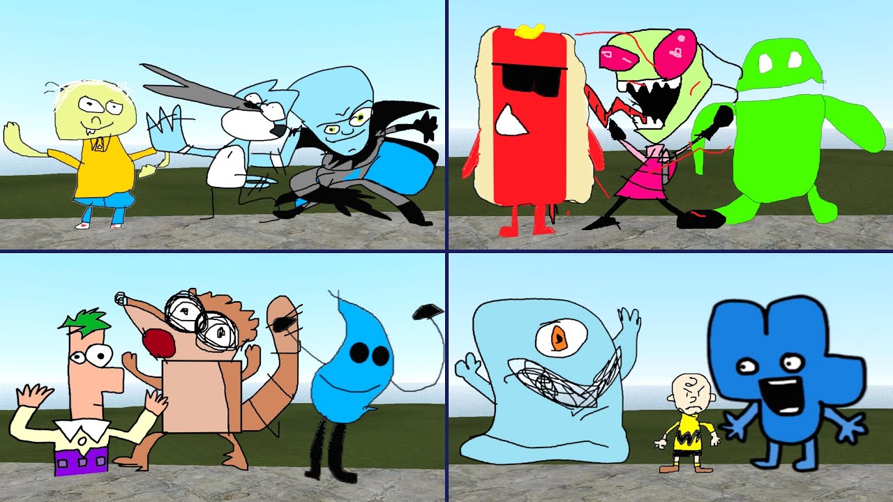 2D MEMES THAT DONT HAVE 3D MEMES PART 1 in Garry's Mod