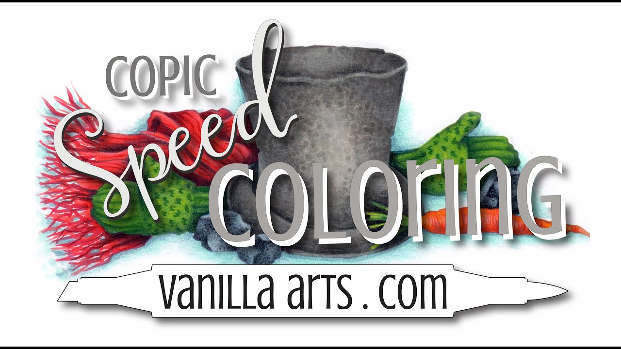 Copic Speed Coloring- 