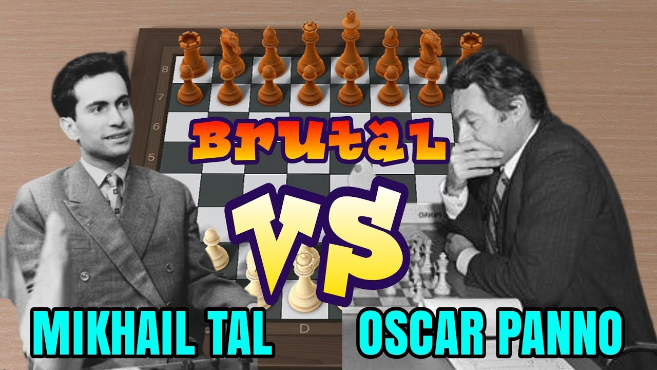 Pengorbanan tal paling brutal! Mikail tal vs panno oscar 1958