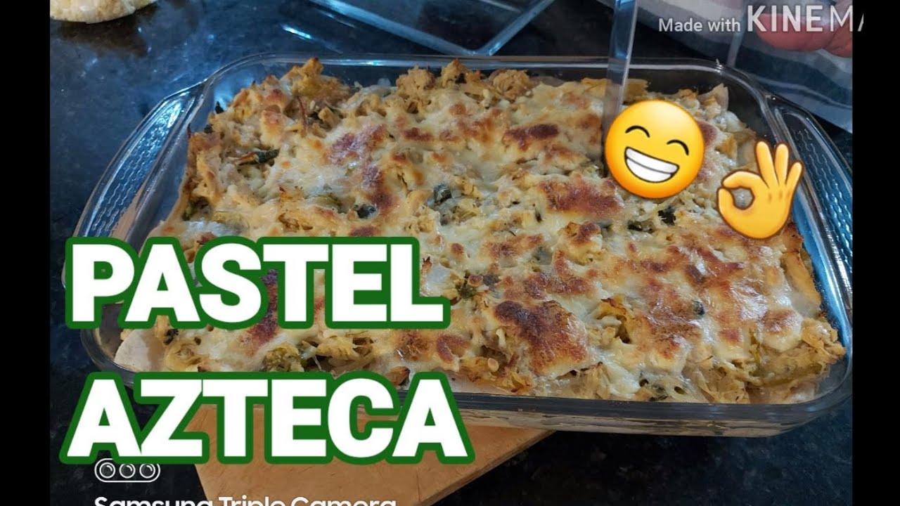 PASTEL AZTECA DE POLLO Y TOMATES | RECETA RIQUÍSIMA 😍 (Lasaña mexicana con tortillas)