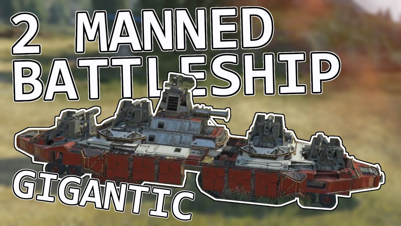 2 MANNED MEGA BATTLESHIP? - Crossout
