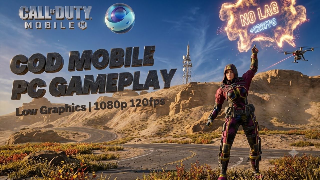 Call of Duty Mobile: PC Gameplay | Low Graphics [ 1080p 120fps ] COD Mobile Emulator 2026