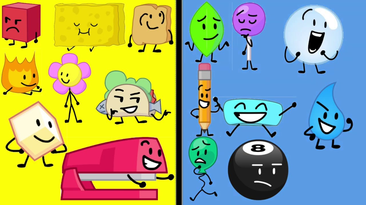 BFB but who ever is eliminated is chosen bye my spin the wheel app