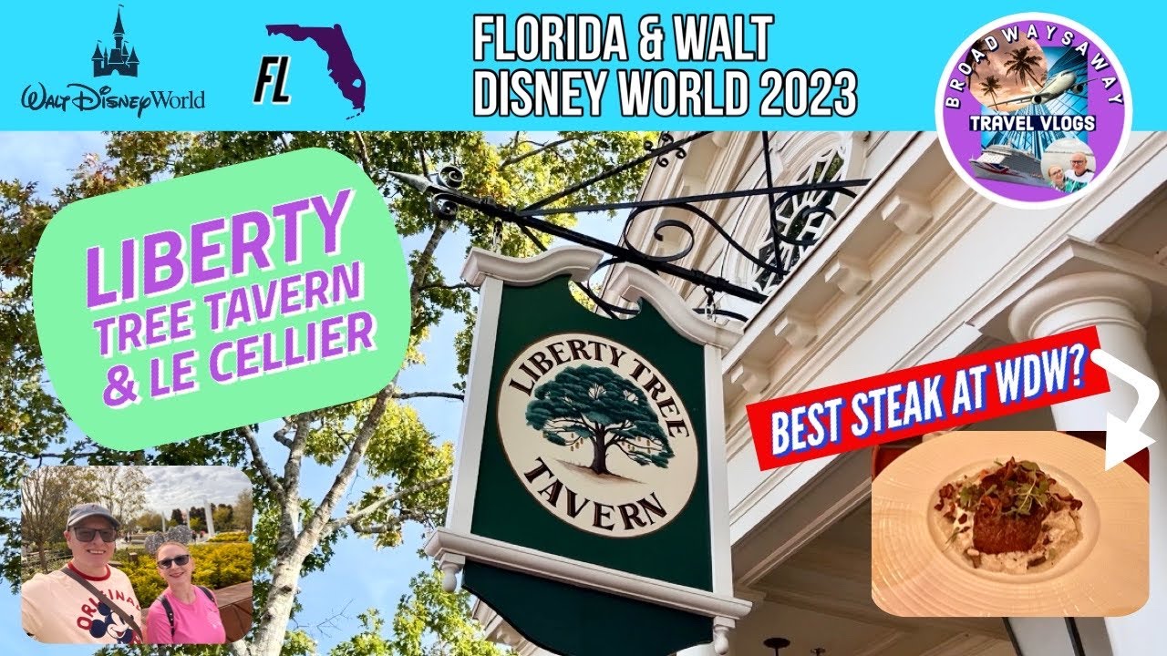 Florida & Walt Disney World 2023 | Liberty Tree Tavern- all the meats! | Le Cellier at Epcot.