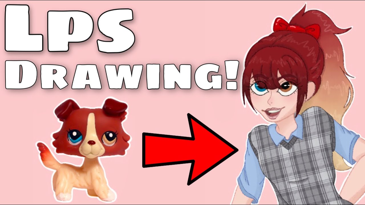 LPS REDRAW!! Lps Collie in Human Form!