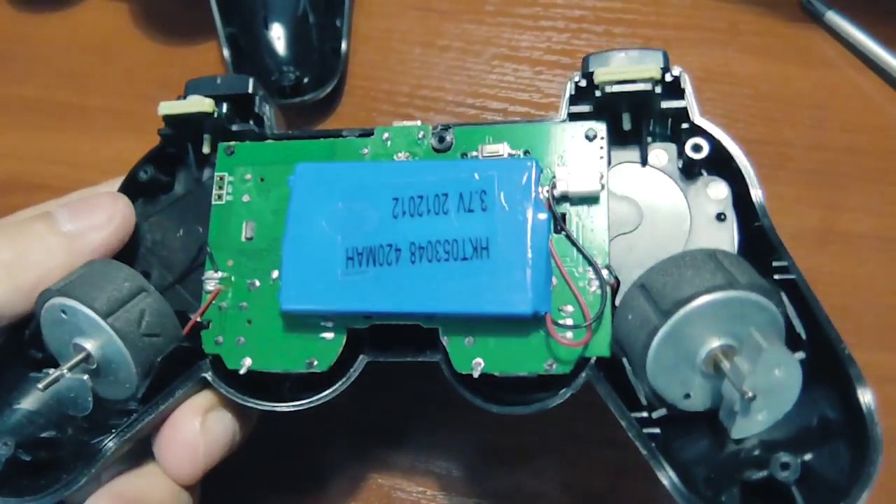 Ремонт китайского геймпада PS3 DualShock