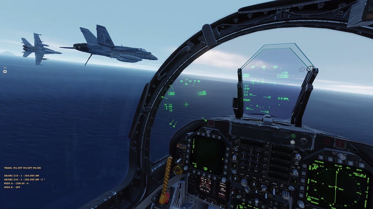 My first Case 2 Carrier Recovery in DCS (adverse weather conditions!)