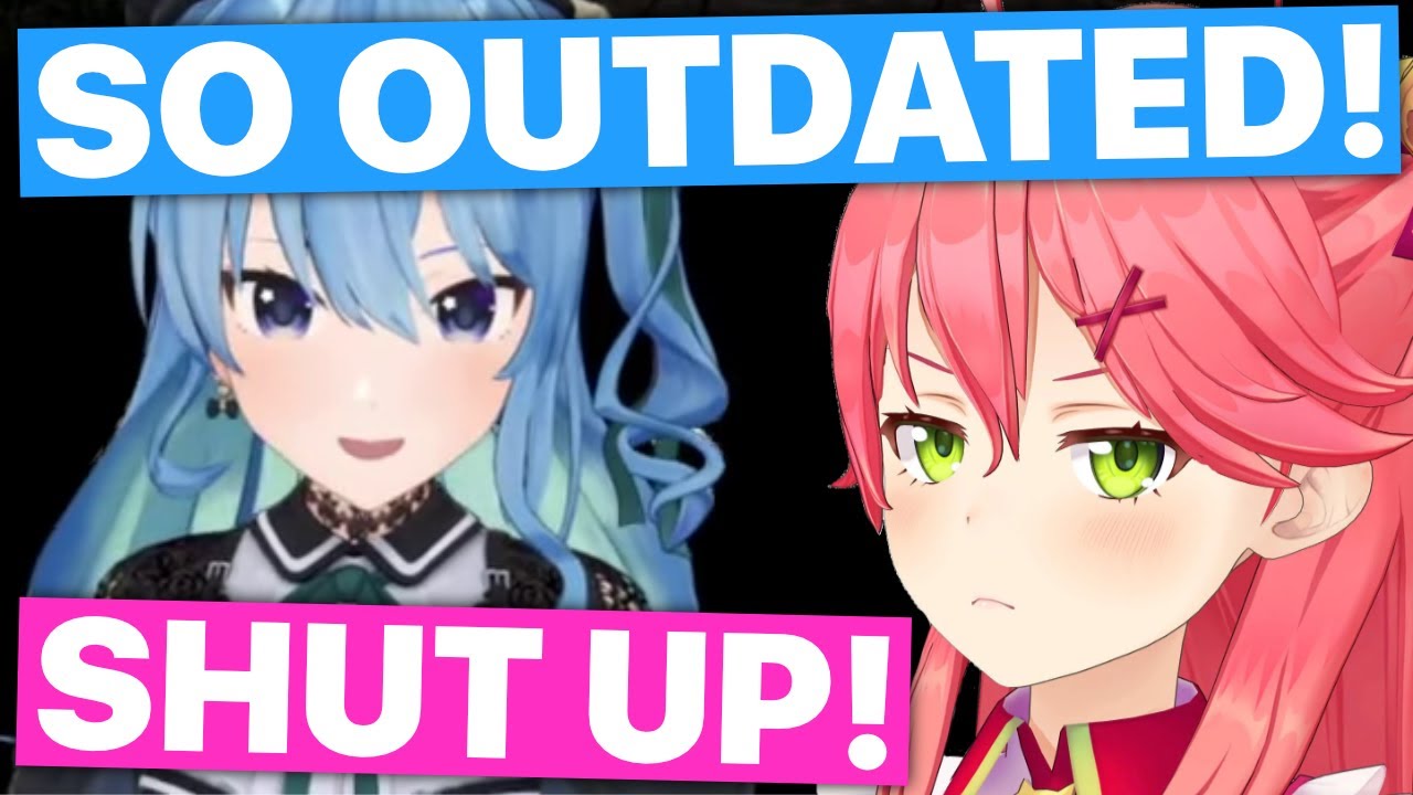 Suisei Can't Help But Tease Miko (Feat. Okayu, Mio, Watame, Fubuki / Hololive) [Eng Subs]