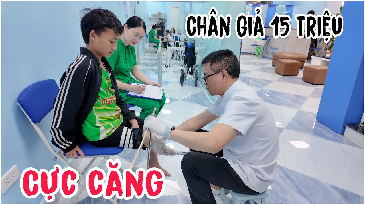 Cực Căng Em Nô 1 Chân Làm Chân Giả 15 Triệu . Thào Mí Linh