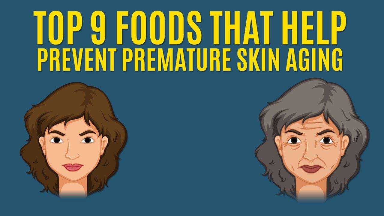9 BEST ANTI-AGEING FOODS FOR SKIN | ANTI-AGEING TIPS | BRIGHTGYAN