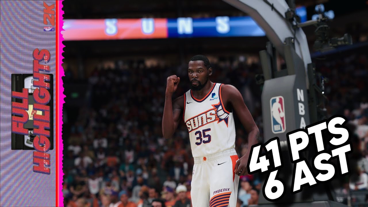 Kevin Durant Full Highlights vs Thunder (11.12.2023) NBA 2K24