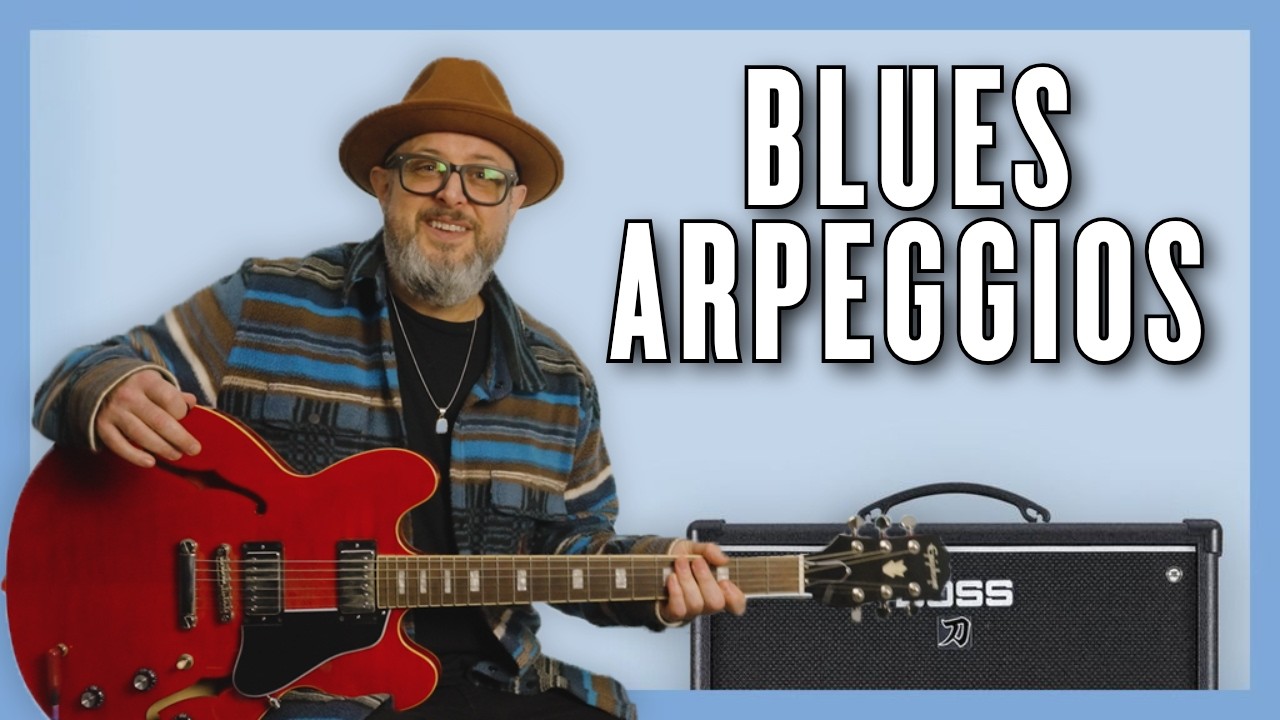 Intermediate Blues Guitar: Mastering Arpeggios & Chord Tones