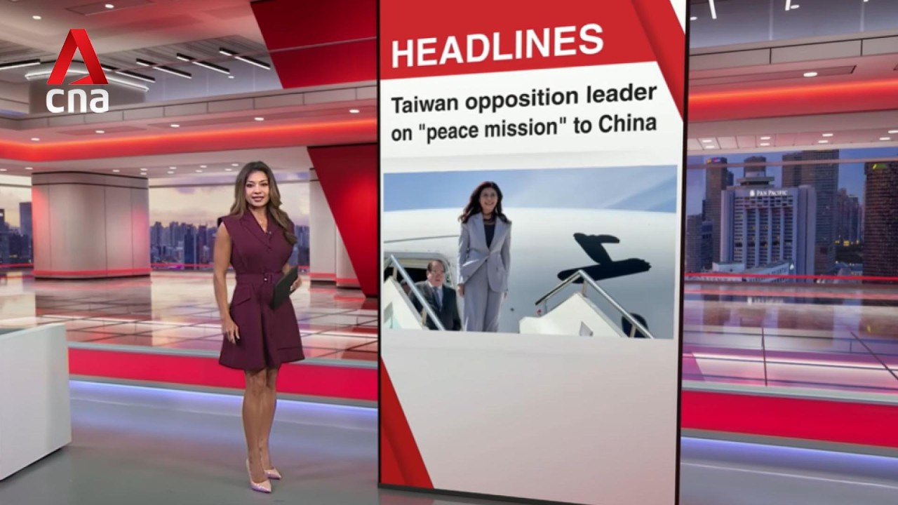 Taiwan's opposition leader Cheng Li-wun in China for 'peace mission' | East Asia Tonight (Apr 7)
