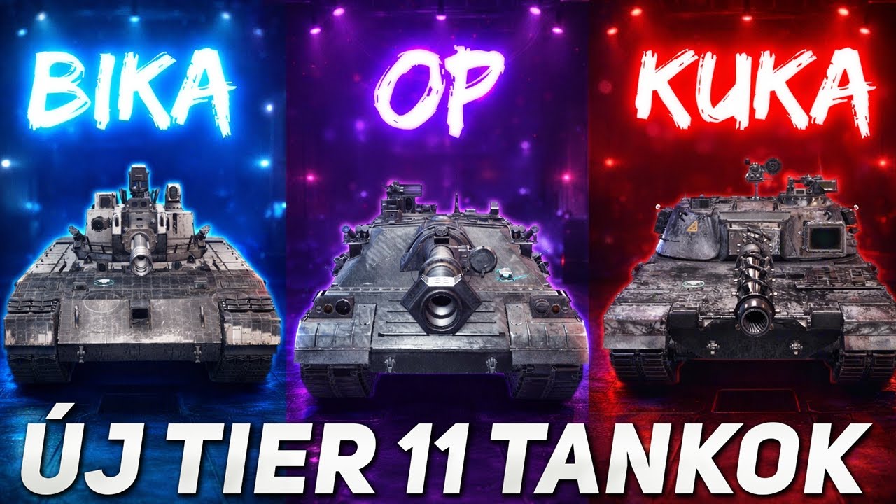 Scheff véleménye az ÚJ TIER 11 tankokról 🔥