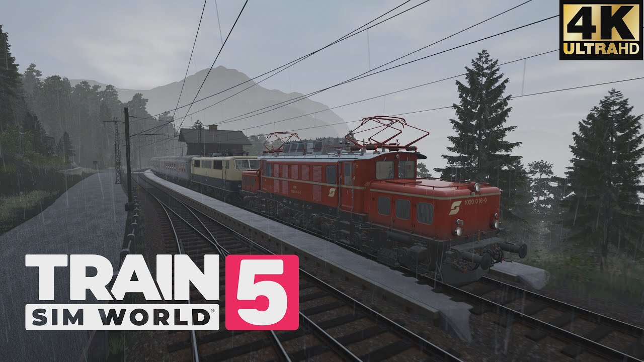 Train Sim World 5 - Mittenwaldbahn:Innsbruck - Garmisch-Partenkirchen | Schubzeit | ÖBB1020 | #tsw5