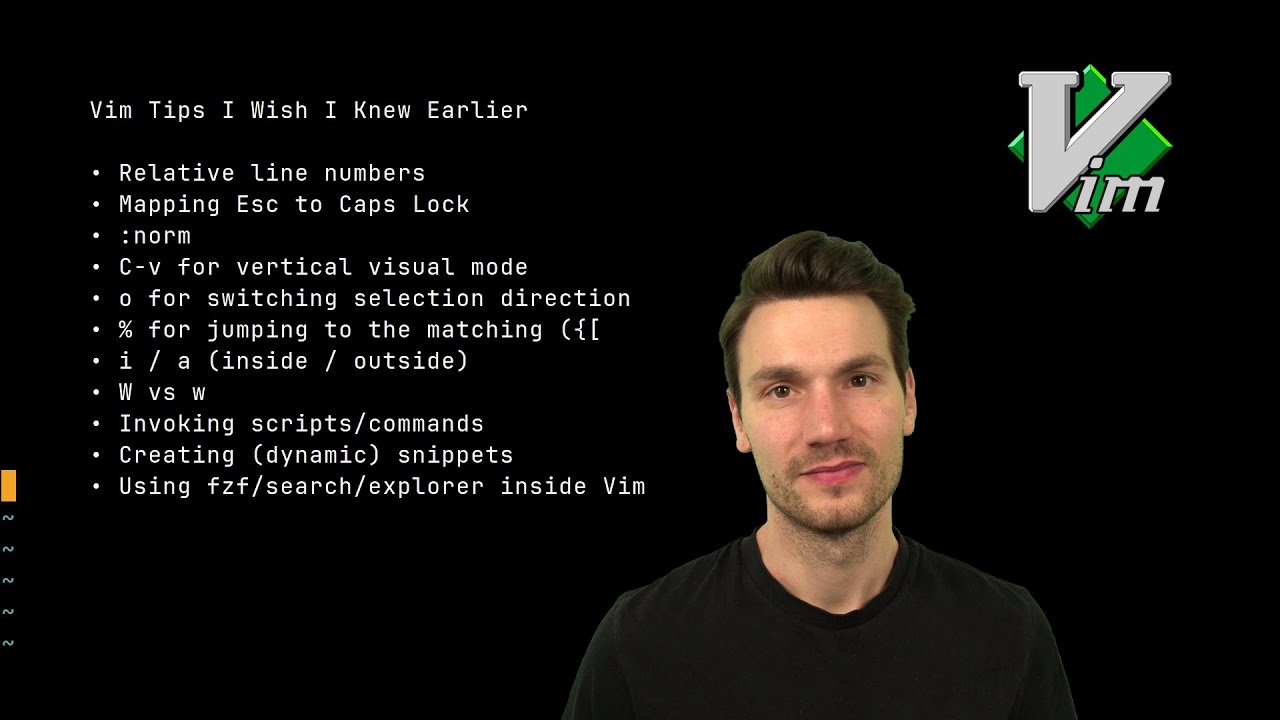 Советы по Vim, которые я хотел бы знать раньше