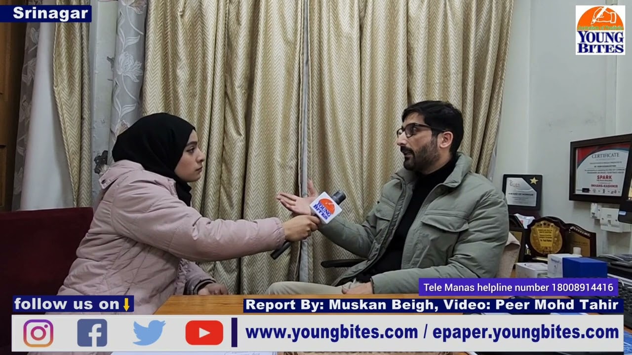 In conversation with Dr Yasir Rather, prominent Psychiatrist Kashmir on  rising cases of suicides