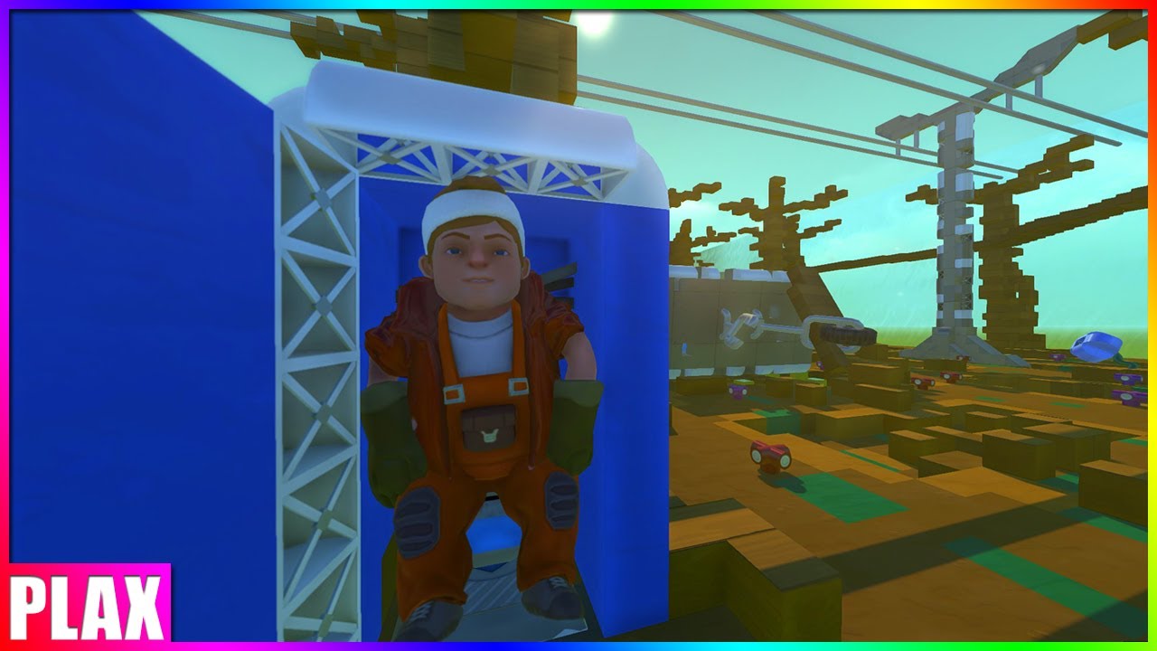 🔴 TAJEMNICA WIELKIEGO ZŁOMOWISKA!! /BLADII - SCRAP MECHANIC