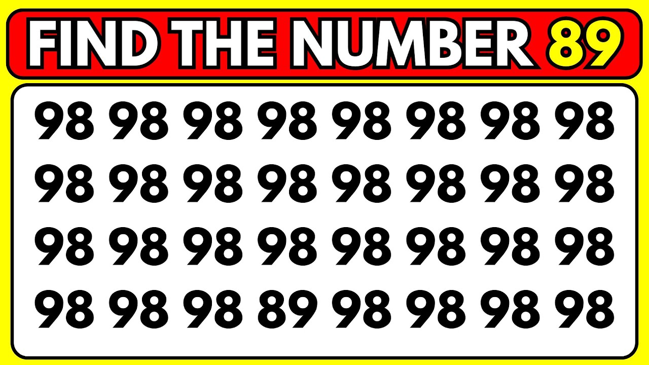 Find the ODD One Out – Numbers & Letters Edition🔠|Easy, Medium, Hard - Level 65 | Mindful Mosaic 2.0