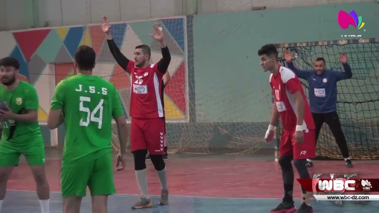 باتنة: ملخص مباراة أمل بلدية بريكة لكرة اليد وفريق شبيبة الساورة