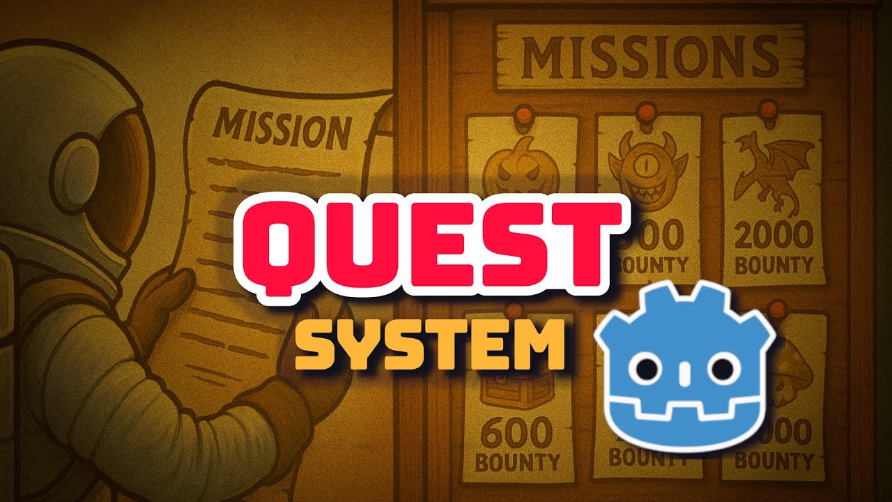 How I Created a Complete Quest System in Godot (Saved My Game for Competition!)