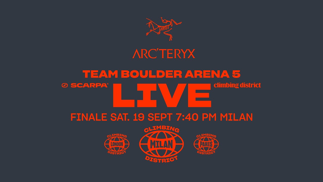Live 🇬🇧 Team Boulder Arena 5 Milan - September 19th, 2026