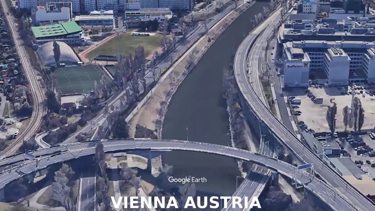 Vienna Austria - A City Shaped by the Danube and Alpine Edges