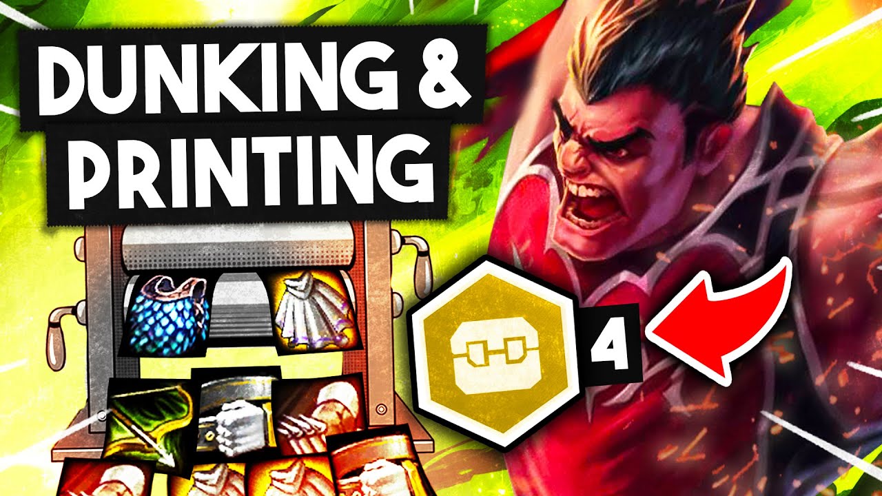 DUNKING and PRINTING ITEMS w/ SPACE JAM PIRATES! | TFT 10.11 Guide | Teamfight Tactics Galaxies