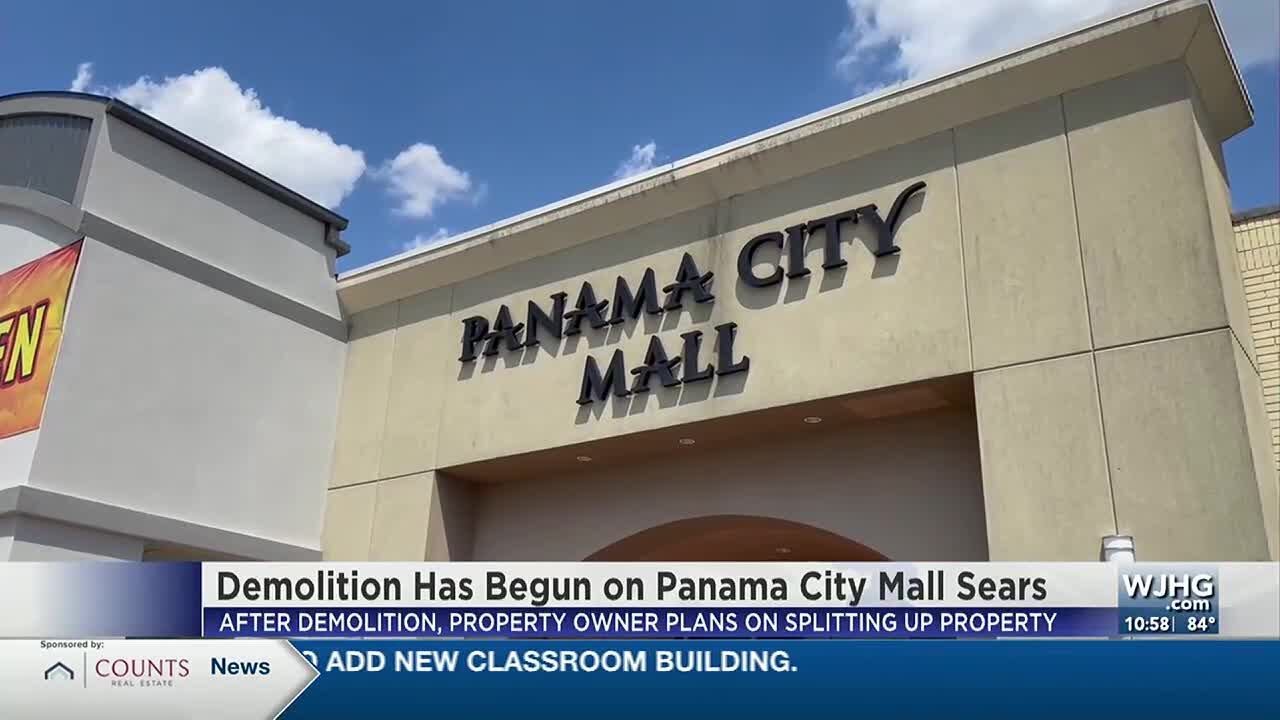 Sears at Panama City Mall has begun demolition