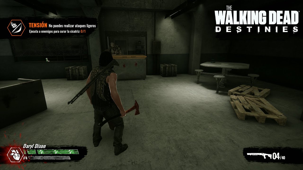THE WALKING DEAD DESTINIES DARYL VS EL GOBERNADOR 