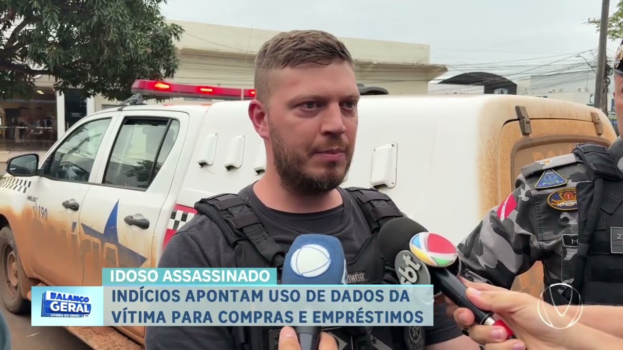 IDOSO ASSASSINADO: INDÍCIOS APONTAM USO DE DADOS DA VÍTIMA PARA COMPRAS E EMPRÉSTIMOS