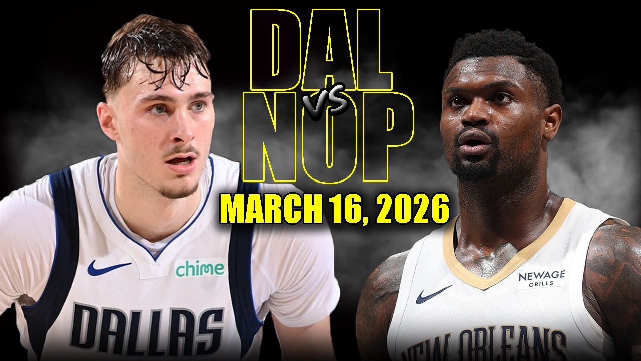 Dallas Mavericks vs New Orleans Pelicans Full Game Highlights – March 16, 2026 | NBA Season