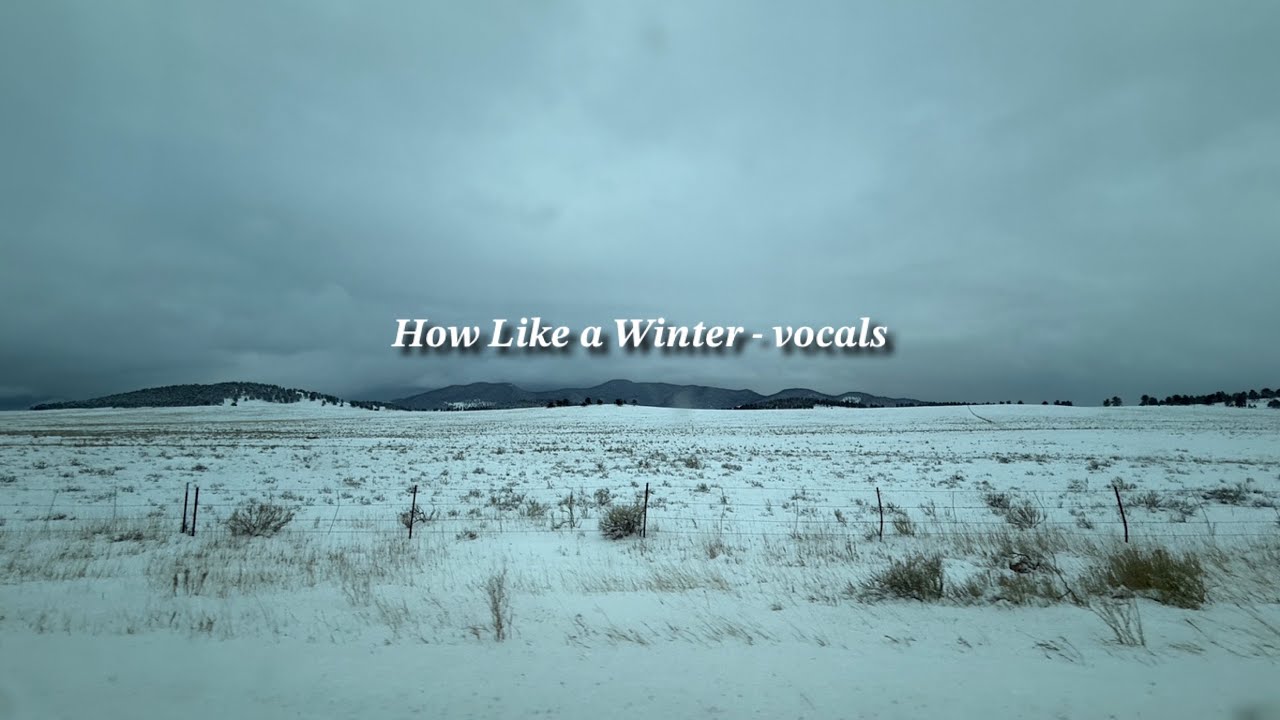 How Like a Winter by Ruth Morris Gray - vocals and lyrics