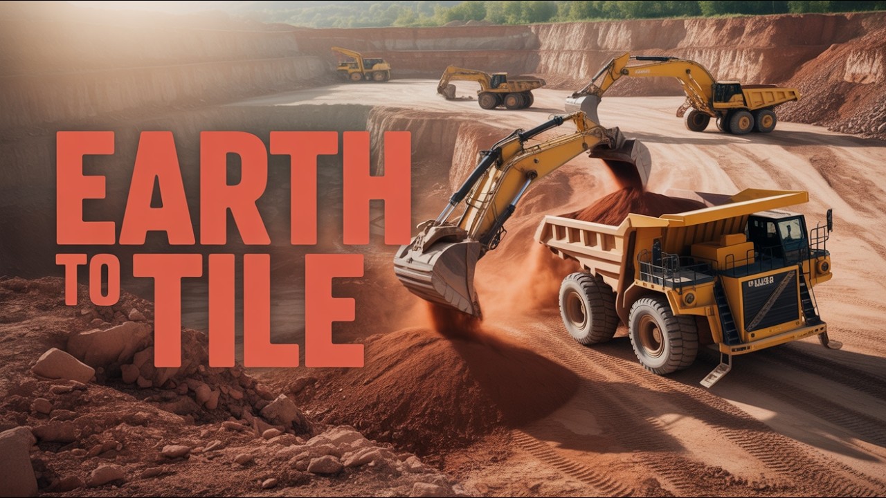 How Floor Tiles Are Made  Complete Tile Manufacturing Process