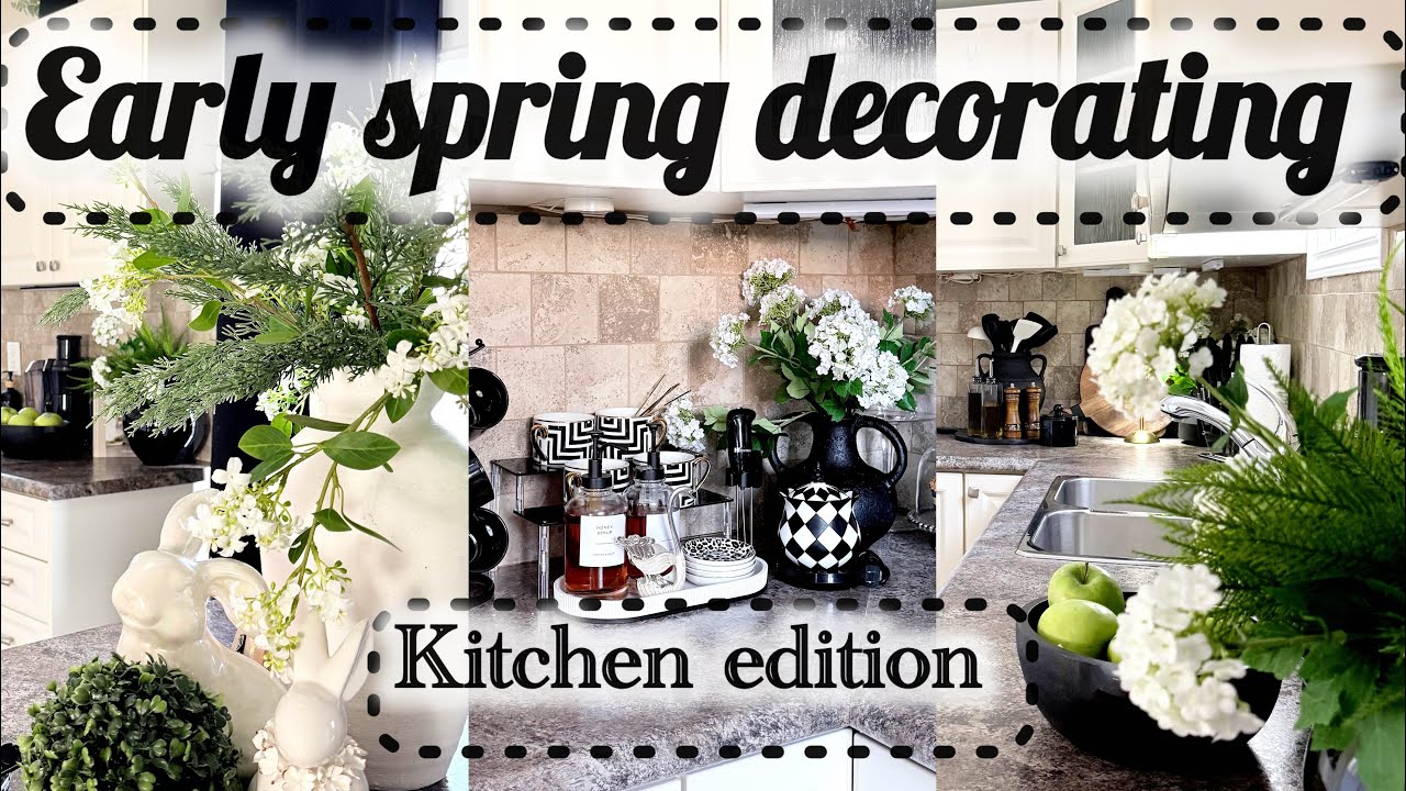 COZY EARLY SPRING KITCHEN STYLING IDEAS/SMALL AMAZON HAUL/ MAKING SOUP 