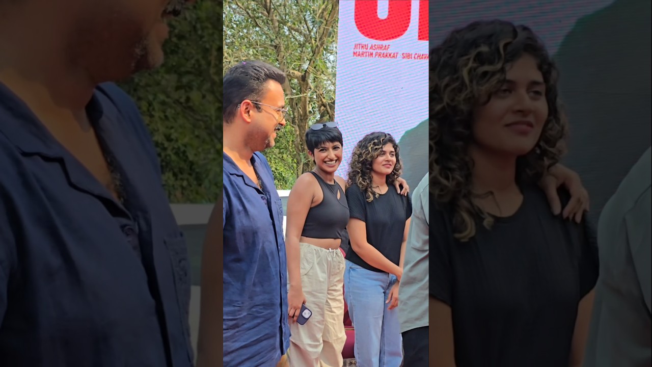 വില്ലിൻമാരുടെ ഇടയിൽ പെട്ട് Kunchacko Boban 😈🤩#kunchackoboban #officeronduty #aiswaryaraj #leyamammen