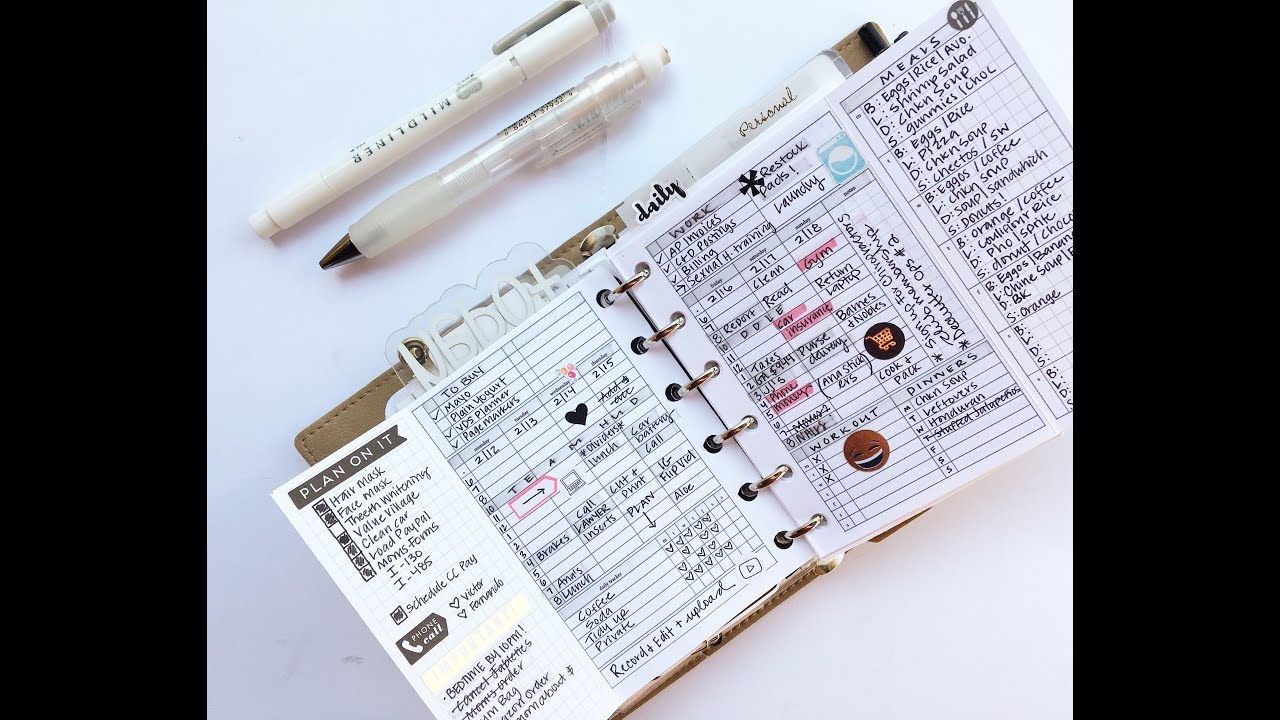 Pocket Plan With Me No 1 l March 19-25th , 2018 l Ft. PPCo Inserts