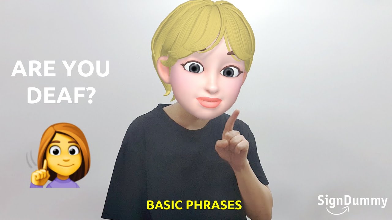 American Sign Language (ASL) Lesson: Basic Phrases for Beginners Part 2